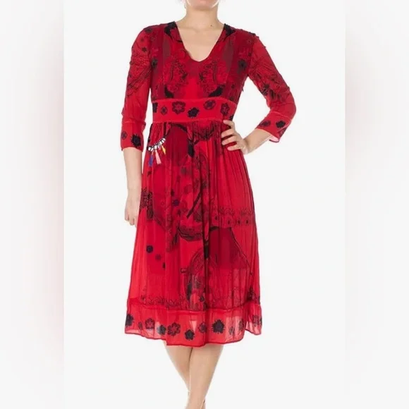 Desigual | Dresses | Desigual Ladies Vest Clam Dress Nwt Size 44 46 |  Poshmark